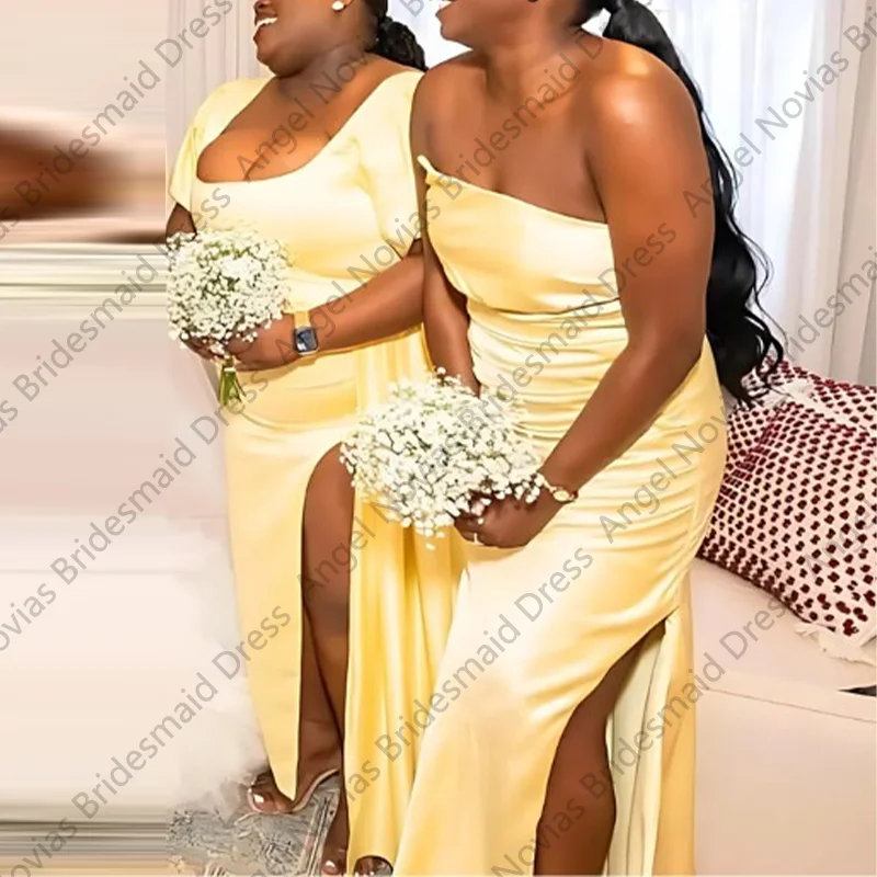 Customized Long Plus Size Yellow Bridesmaid Dresses African Wedding Party Maid Of Honor Dress robe demoiselle d honneur femme
Customized Long Plus Size Yellow Bridesmaid Dresses African Wedding Party Maid Of Honor Dress robe demoiselle d honneur femme