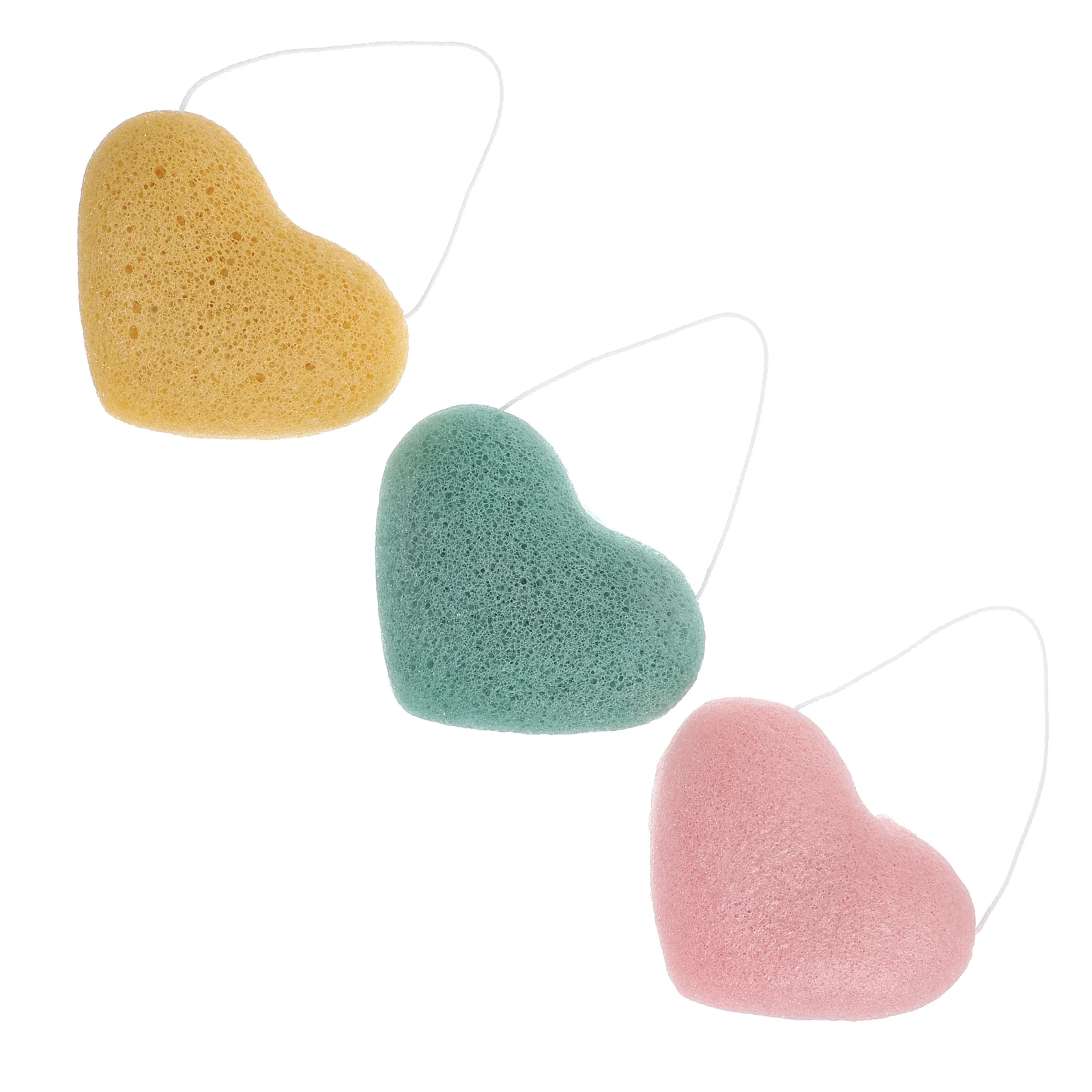 3 Pcs Heart Shaped Facial Cleansing Sponges Soft Sponge Face Wash Pads Yellow Green Deep Skin Cleansing Tools Facial
3 Pcs Heart Shaped Facial Cleansing Sponges Soft Sponge Face Wash Pads Yellow Green Deep Skin Cleansing Tools Facial