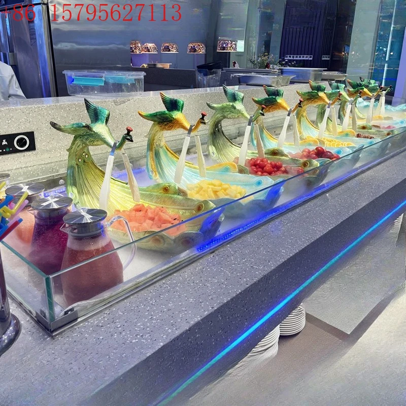 Commercial seafood ladder ice table, buffet, fresh-keeping vegetables and fruits, refrigerated display cabinet
Commercial seafood ladder ice table, buffet, fresh-keeping vegetables and fruits, refrigerated display cabinet