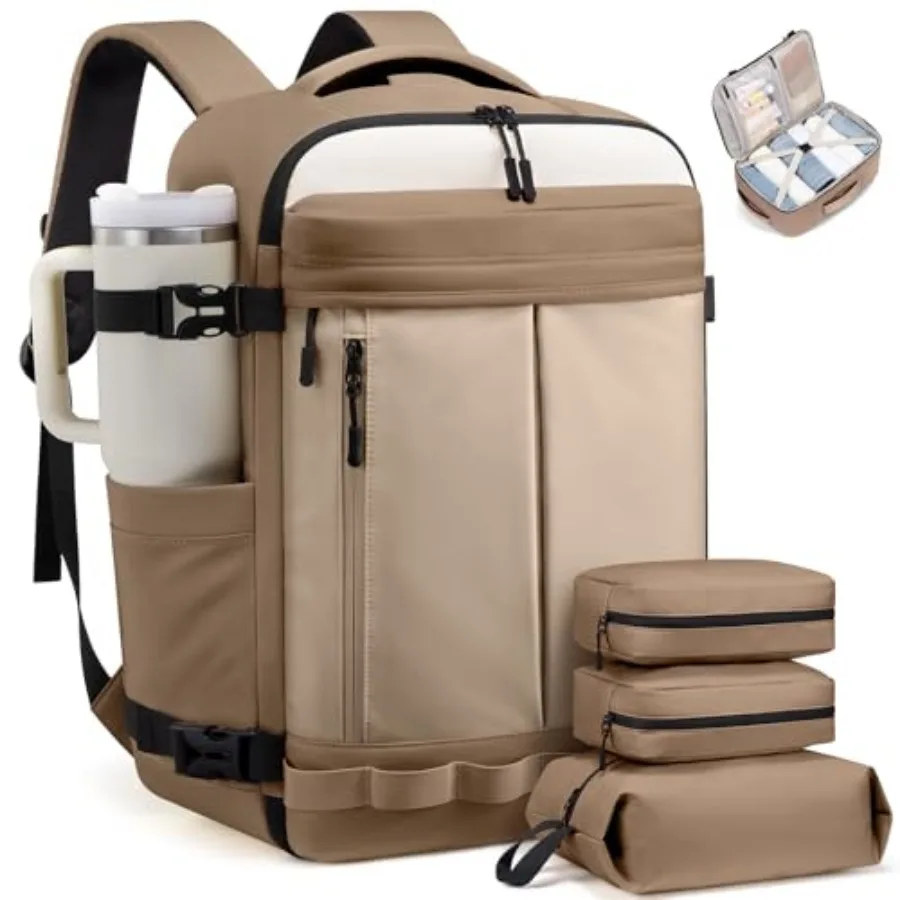LOVEVOOK 40L Travel Backpack for Women Men, Airline Approved Carry On Luggage with 3 Cubes Accessories, TSA Personal Item Trave
LOVEVOOK 40L Travel Backpack for Women Men, Airline Approved Carry On Luggage with 3 Cubes Accessories, TSA Personal Item Trave
