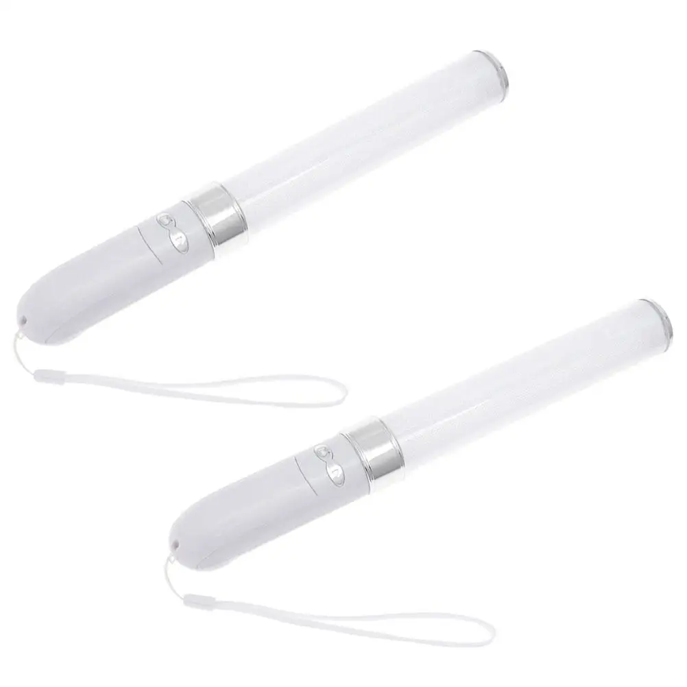 2 Pcs Light Stick Concert Props Cheering Sticks Luminous Bulk Multi-functional Supplies Glow Plastic Glowing Tool Reusable
2 Pcs Light Stick Concert Props Cheering Sticks Luminous Bulk Multi-functional Supplies Glow Plastic Glowing Tool Reusable
