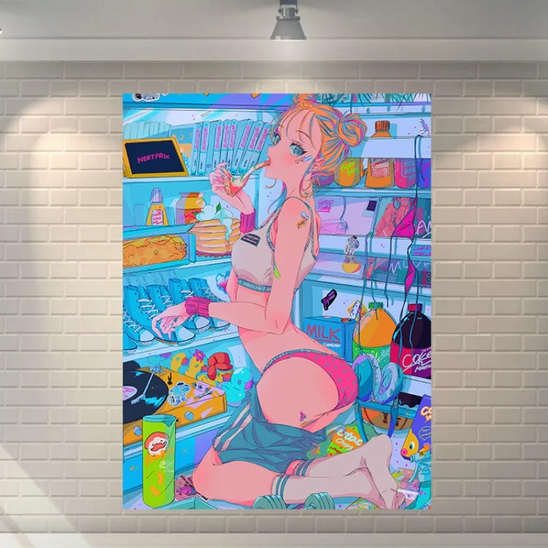 Подвесная ткань с иллюстрациями для девочек-подростков, настенная ткань для спальни, украшение для комнаты, гобелен 
Подвесная ткань с иллюстрациями для девочек-подростков, настенная ткань для спальни, украшение для комнаты, гобелен