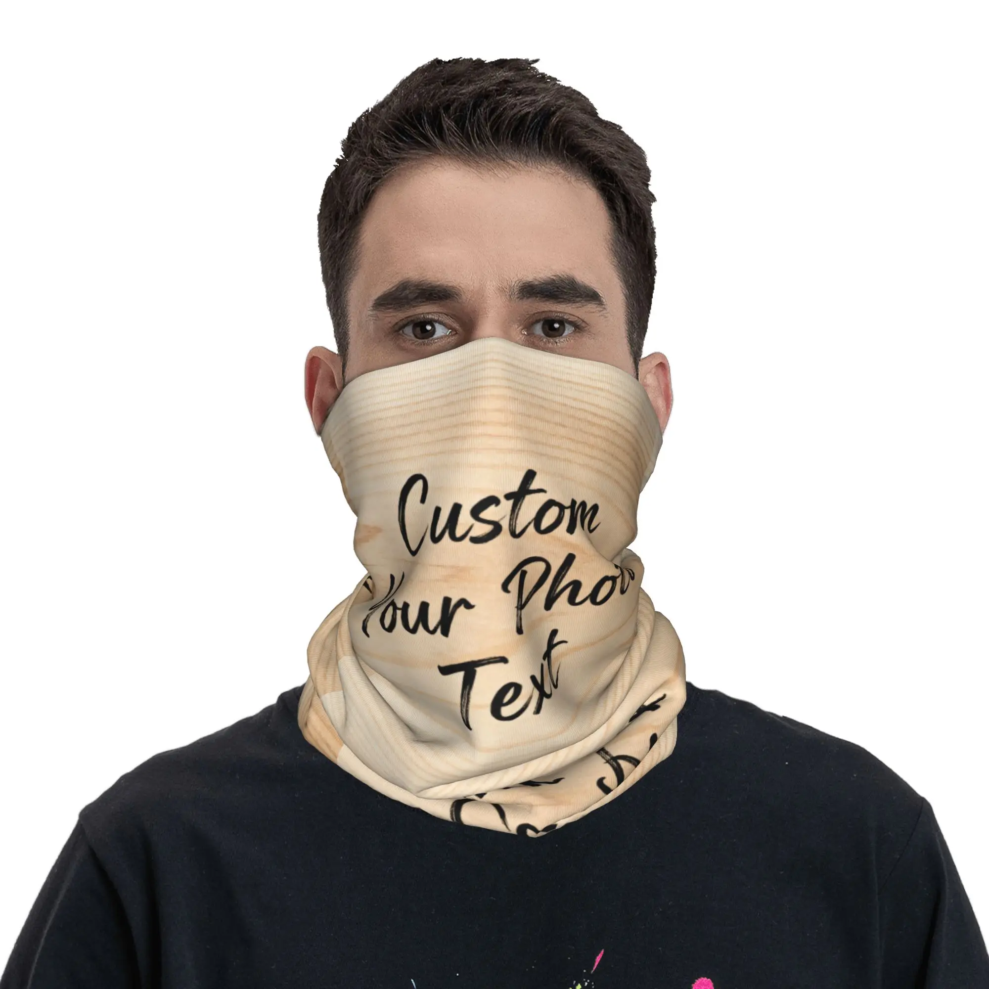Custom Your Photo Logo Text Bandana Neck Gaiter Windproof Face Scarf Cover Men Women Headwear Tube Balaclava
Custom Your Photo Logo Text Bandana Neck Gaiter Windproof Face Scarf Cover Men Women Headwear Tube Balaclava