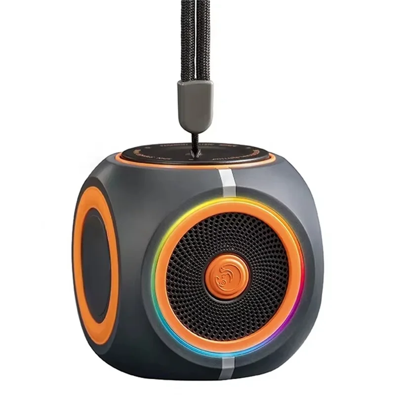 Портативная гироскопическая Bluetooth-колонка с RGB-подсветкой, мини-сабвуфером и снятие стресса, крутая идея подарка, черный цвет
Портативная гироскопическая Bluetooth-колонка с RGB-подсветкой, мини-сабвуфером и снятие стресса, крутая идея подарка, черный цвет