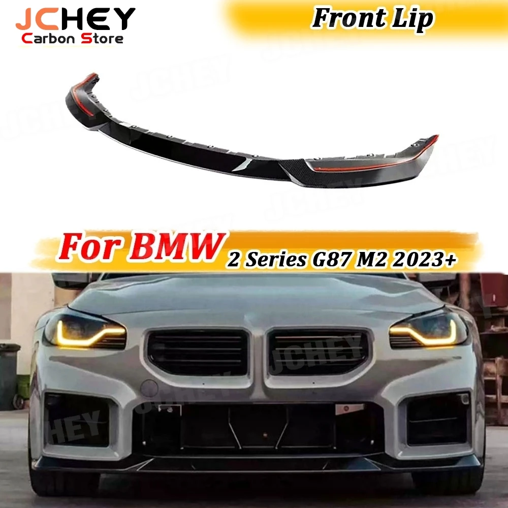 JCHEY Dry carbon fiber Car Front Bumper Lip Chin Spoiler Body Kits for BMW 2 Series G87 M2 2023+ Front Bumper Lip Extension
JCHEY Dry carbon fiber Car Front Bumper Lip Chin Spoiler Body Kits for BMW 2 Series G87 M2 2023+ Front Bumper Lip Extension