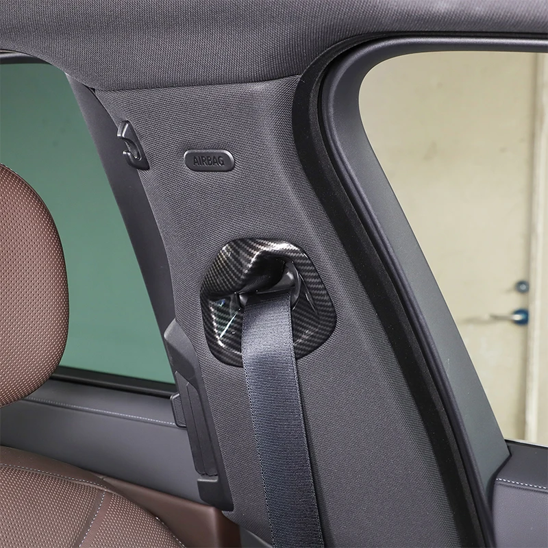 For BMW 7 Series G70 2023-2025 ABS Carbon Fiber Car Front Seat Belt Decorative Frame Stickers Car Interior Accessories
For BMW 7 Series G70 2023-2025 ABS Carbon Fiber Car Front Seat Belt Decorative Frame Stickers Car Interior Accessories