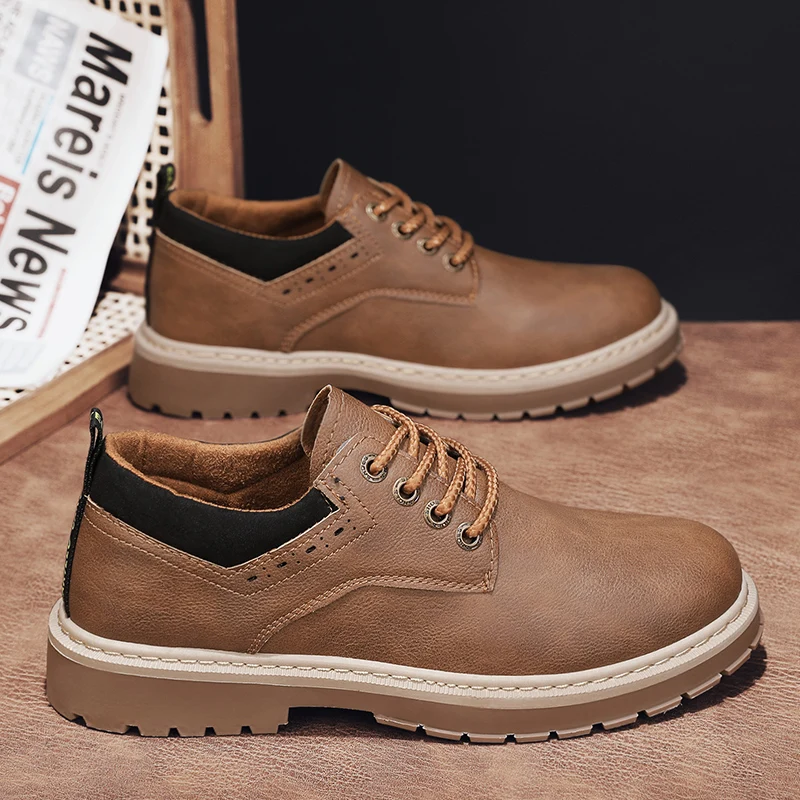 Mens Shoes Summer Leather Loafers Office Work Boots Casual Walking Outdoor Platform Fashion Sport Luxury Designer Sneakers
Mens Shoes Summer Leather Loafers Office Work Boots Casual Walking Outdoor Platform Fashion Sport Luxury Designer Sneakers