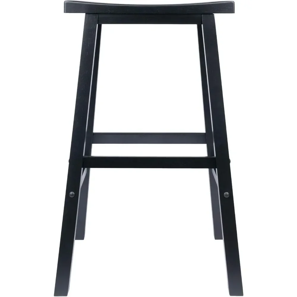 Bar Stools, 29in, Black Finish, Solid Wood, Easy Assembly, Sturdy and Stylish, Compact and Space-saving, Bar Stools
Bar Stools, 29in, Black Finish, Solid Wood, Easy Assembly, Sturdy and Stylish, Compact and Space-saving, Bar Stools