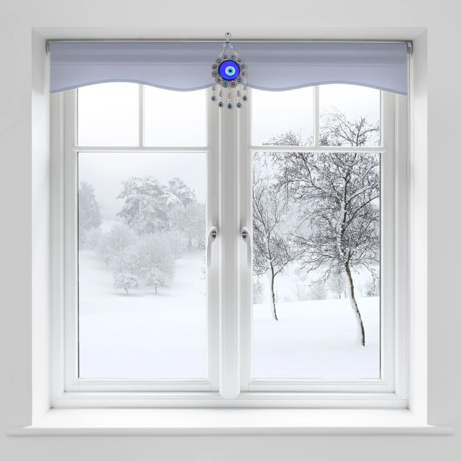 Beautiful Blue Glass Eye Pendant Evil Hanging Decor Handmade Metal Home Car Office Festival Gift Pendant
Beautiful Blue Glass Eye Pendant Evil Hanging Decor Handmade Metal Home Car Office Festival Gift Pendant