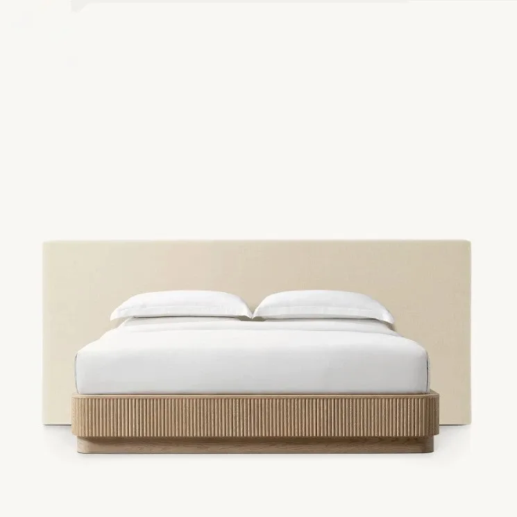 sg- Retro Wood Full Size Bed Modern Design Adjustable Height Customizable Fabric Upholstery 1 Year Warranty Made in China%
sg- Retro Wood Full Size Bed Modern Design Adjustable Height Customizable Fabric Upholstery 1 Year Warranty Made in China%