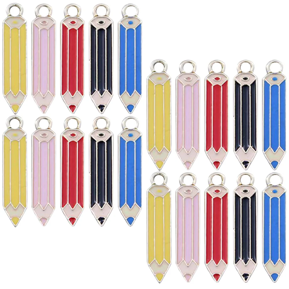 50 Pcs Colored Crayon Pendant Jewelry Crafting Charms Decoration for Necklace Making Bracelet DIY Key Chain Student
50 Pcs Colored Crayon Pendant Jewelry Crafting Charms Decoration for Necklace Making Bracelet DIY Key Chain Student