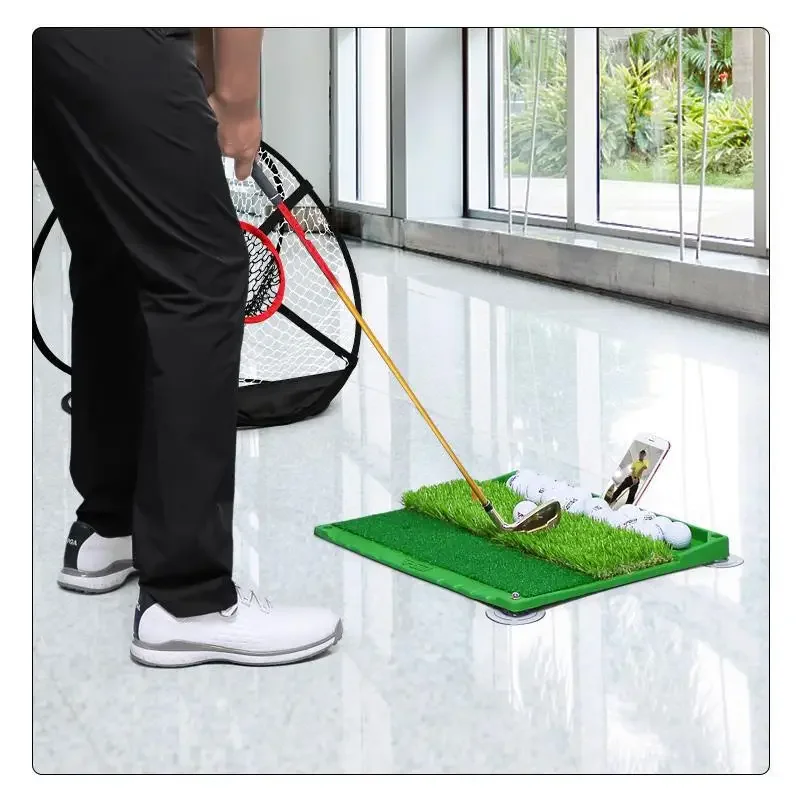 PGM indoor golf hitting pad with serving box odorless soft rubber bottom suction cup swing cutting rod
PGM indoor golf hitting pad with serving box odorless soft rubber bottom suction cup swing cutting rod