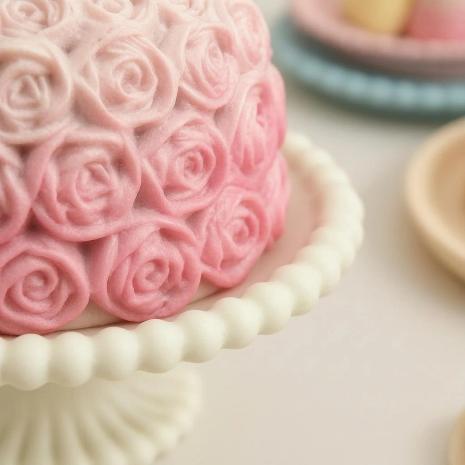 Miniature Rose Cake Domed Rose Cake Pedestal Dollhouse Dinnerware Set Fluted
Miniature Rose Cake Domed Rose Cake Pedestal Dollhouse Dinnerware Set Fluted