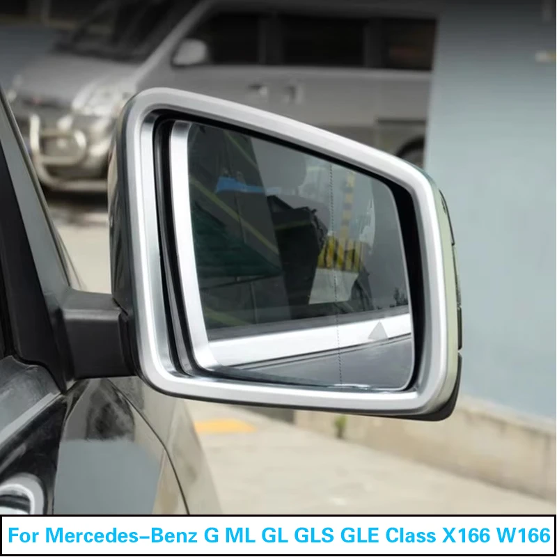 ABS Chrome Car Exterior Mirror Frame Decorative Cover Sticker for Mercedes-Benz G ML GL GLS GLE Class X166 W166 Auto Accessories
ABS Chrome Car Exterior Mirror Frame Decorative Cover Sticker for Mercedes-Benz G ML GL GLS GLE Class X166 W166 Auto Accessories