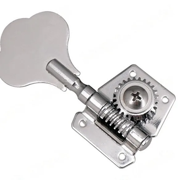 4Pcs 2L2R Open Gear Bass Tuning Pegs Clover Handle Chrome Plated Electric Bass Guitar Machine Heads Tuners Keys for 4 String Bas
4Pcs 2L2R Open Gear Bass Tuning Pegs Clover Handle Chrome Plated Electric Bass Guitar Machine Heads Tuners Keys for 4 String Bas