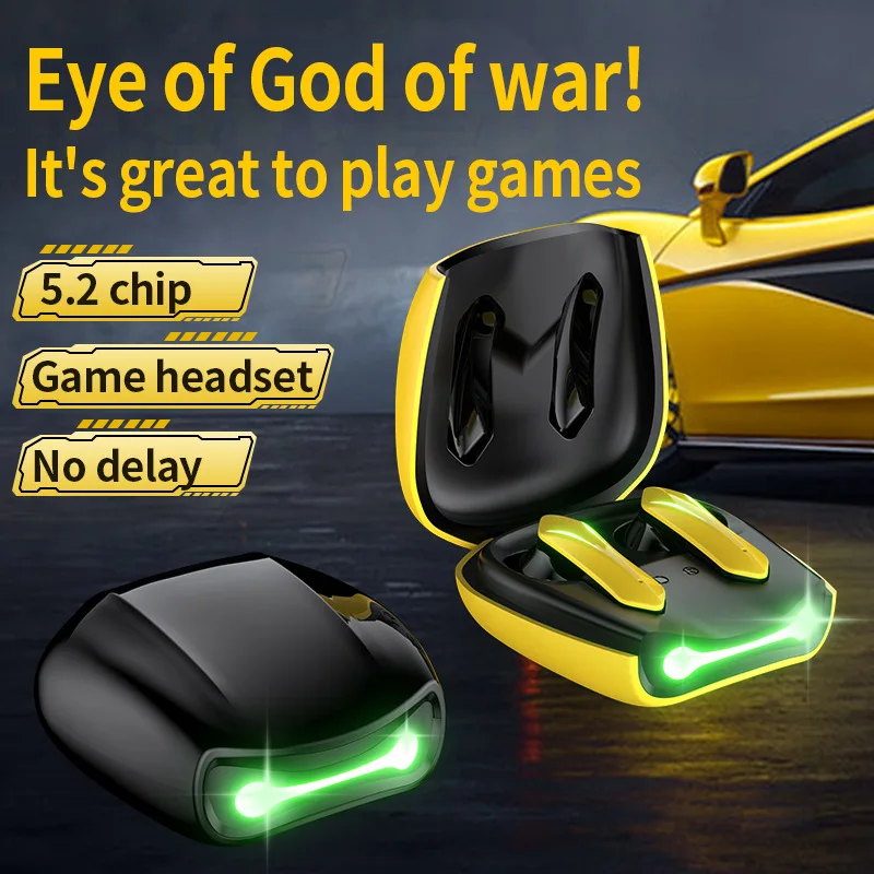 T33/R05 Bluetooth TWS wireless earbuds игравие наушники low-latency dual-mode gaming headphones cool binaural gamer earphones
T33/R05 Bluetooth TWS wireless earbuds игравие наушники low-latency dual-mode gaming headphones cool binaural gamer earphones