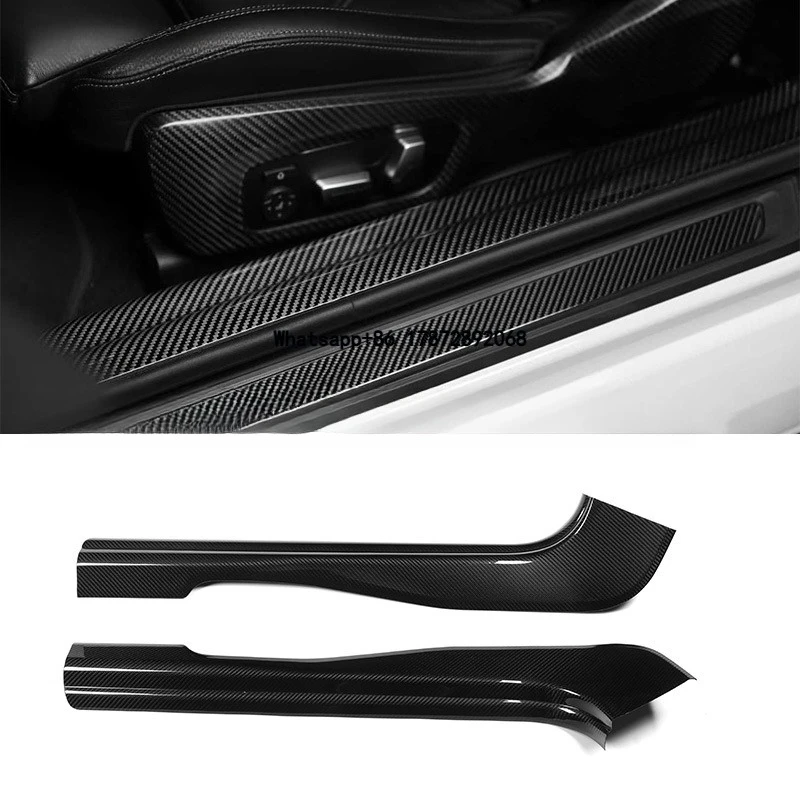 High Quality Dry Carbon Fiber Interior Air Vent Trim for M2 G87 2 Series G42 M240I M225 235 Car door sill trim decoration
High Quality Dry Carbon Fiber Interior Air Vent Trim for M2 G87 2 Series G42 M240I M225 235 Car door sill trim decoration