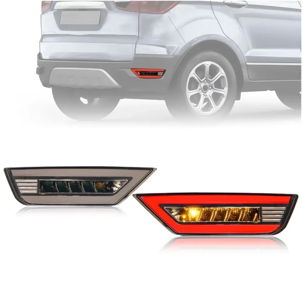 Car Led Rear Bumper Light Reflector Driving Brake Light Rear Fog lamp Modified Yellow Turn Signal for Ford Ecosport 2014-2019
Car Led Rear Bumper Light Reflector Driving Brake Light Rear Fog lamp Modified Yellow Turn Signal for Ford Ecosport 2014-2019