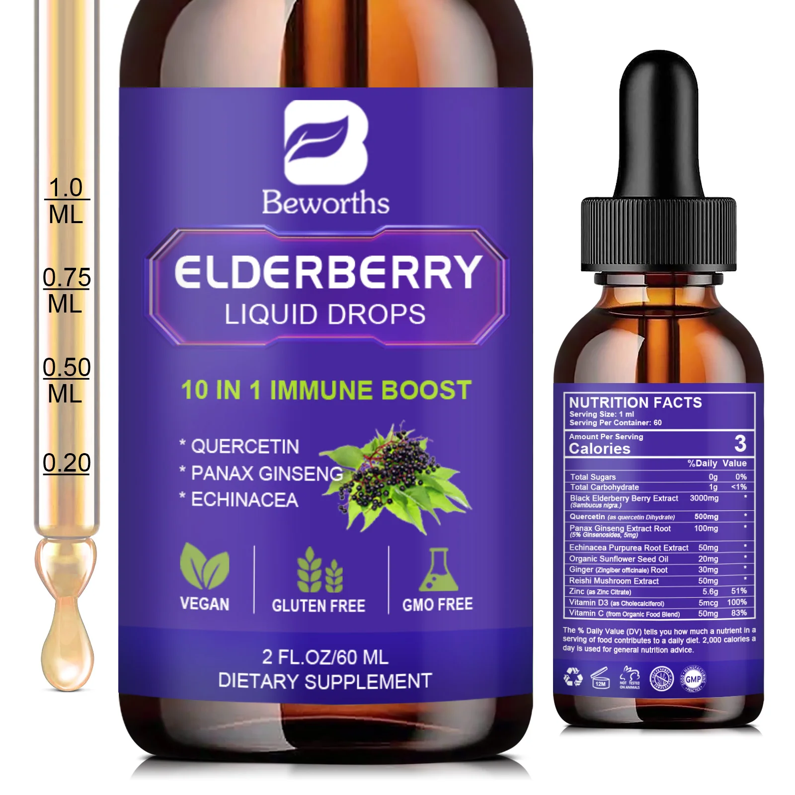 BEWORTHS 3000MG Стартовые капли поддерживает иммунитетную функцию и антиоксидант, воспалительное отклик, болтры, здоровье сердца
BEWORTHS 3000MG Стартовые капли поддерживает иммунитетную функцию и антиоксидант, воспалительное отклик, болтры, здоровье сердца