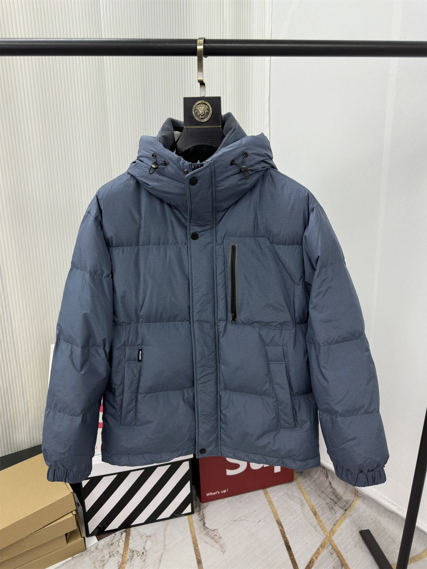 Warm Du down Jaet Men's Casual Sle Polyester Fiber Fill Power 90% Long Sve Zipper Closure Coat for Daily Wear
Warm Du down Jaet Men's Casual Sle Polyester Fiber Fill Power 90% Long Sve Zipper Closure Coat for Daily Wear