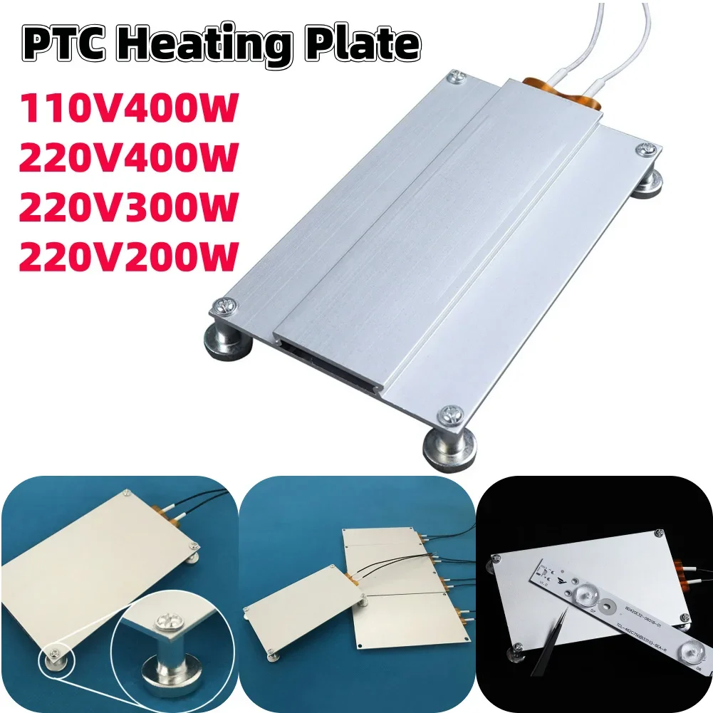Aluminum PTC Heating Plate Pro Chip BGA Soldering Ball Split Aluminum LED Remover Board Welding Equipment 200/300/400W 110/220V
Aluminum PTC Heating Plate Pro Chip BGA Soldering Ball Split Aluminum LED Remover Board Welding Equipment 200/300/400W 110/220V