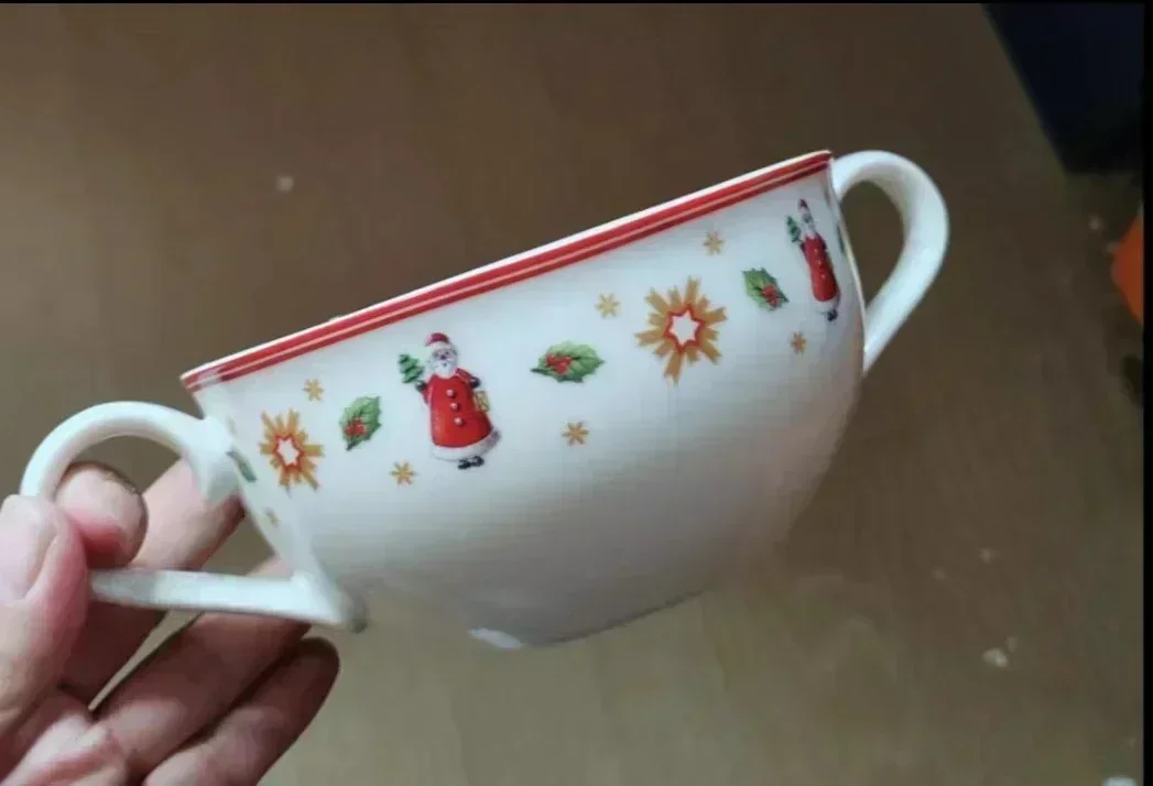 German Treasure Hard Porcelain Toy Joy Multi-Angle Dinner Plate Christmas Cup Saucer Bowl Candlestick
German Treasure Hard Porcelain Toy Joy Multi-Angle Dinner Plate Christmas Cup Saucer Bowl Candlestick