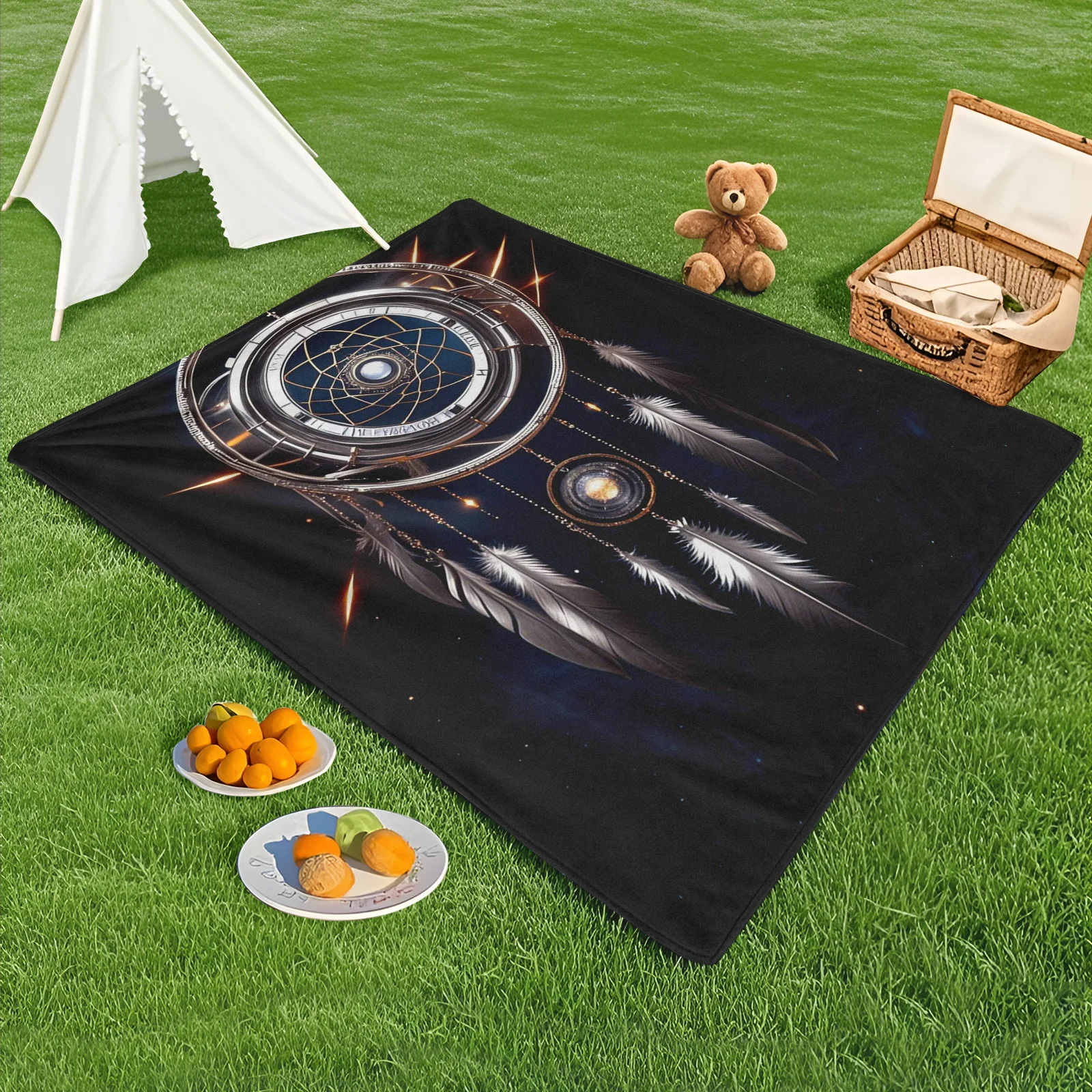 Silver Dreamcatcher Starry Sky Outdoor Blanket For Ethereal And Celestial Outdoor Comfort And Enchanted Gatherings
Silver Dreamcatcher Starry Sky Outdoor Blanket For Ethereal And Celestial Outdoor Comfort And Enchanted Gatherings