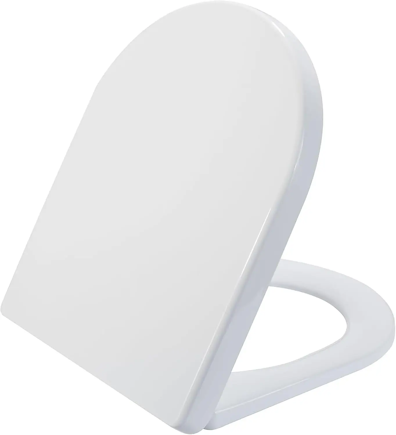 Soft Close Quick Release Elongated Toilet Seat with Stainless Hinges, Easy Cleaning White Lid
Soft Close Quick Release Elongated Toilet Seat with Stainless Hinges, Easy Cleaning White Lid