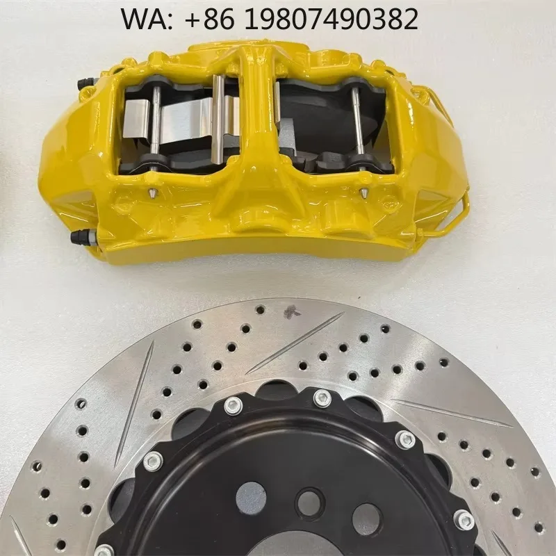 355x32mm Brake Disc 6 Piston Racing Brake Caliper Kit High Performance Modified System For 2019 Mid Size Off Road Pickup Truck
355x32mm Brake Disc 6 Piston Racing Brake Caliper Kit High Performance Modified System For 2019 Mid Size Off Road Pickup Truck