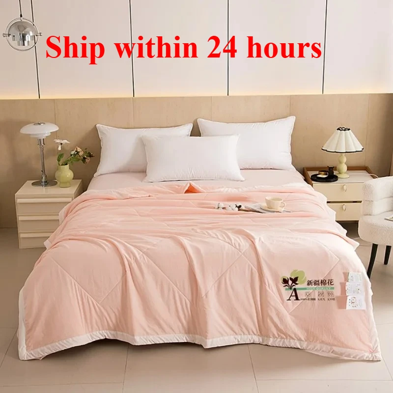2025 New yarn-dyed washed cotton summer cool quilt household air conditioner quilt dormitory solid color cool thin quilt
2025 New yarn-dyed washed cotton summer cool quilt household air conditioner quilt dormitory solid color cool thin quilt