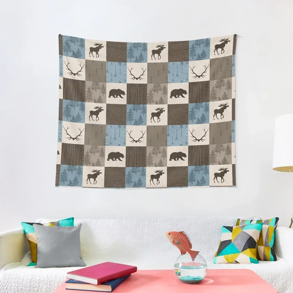Woodland Patchwork- Blue, Brown And beige Tapestry Nordic Home Decor Room Decor Decorative Wall Tapestry
Woodland Patchwork- Blue, Brown And beige Tapestry Nordic Home Decor Room Decor Decorative Wall Tapestry