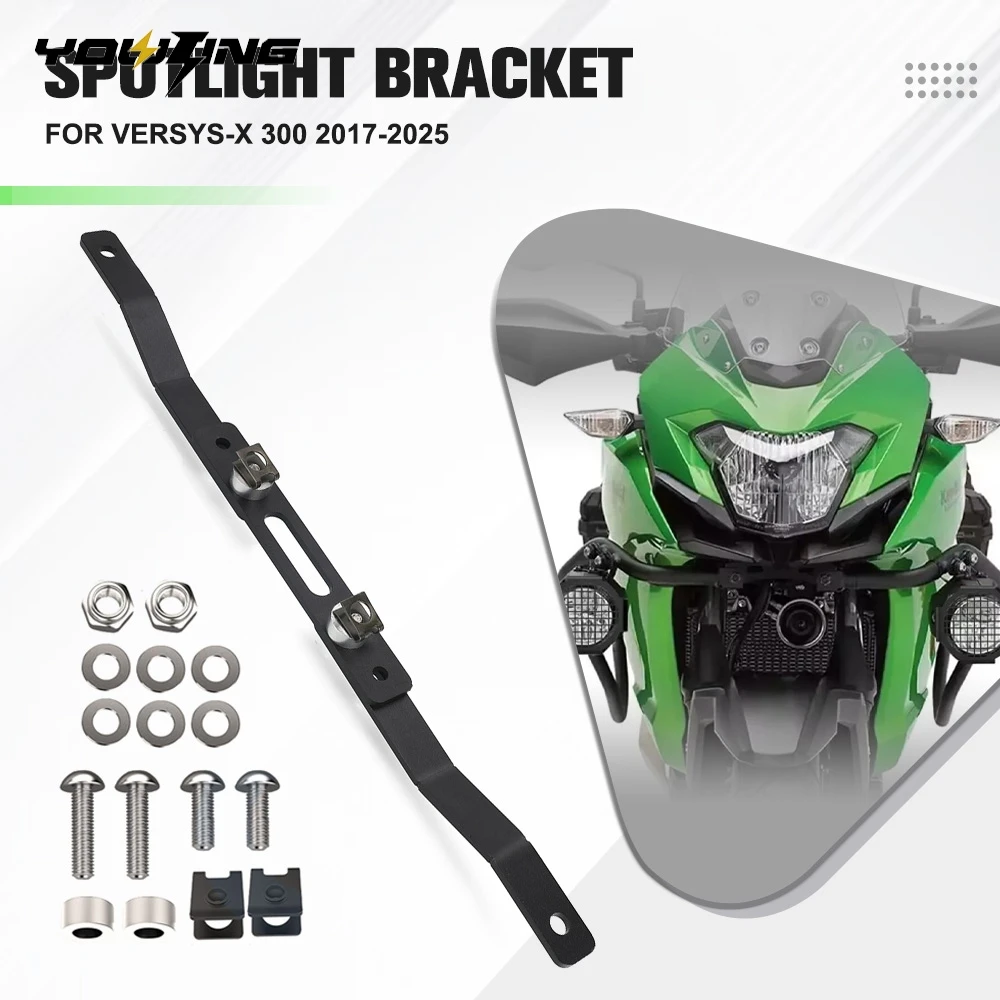 Кронштейн для противотуманной фары/прожектора/LED-подсветки для мотоцикла Kawasaki Versys-X 300 2017-2018-2019-2020 2021 2022-2025, аксессуары для крепления
Кронштейн для противотуманной фары/прожектора/LED-подсветки для мотоцикла Kawasaki Versys-X 300 2017-2018-2019-2020 2021 2022-2025, аксессуары для крепления
