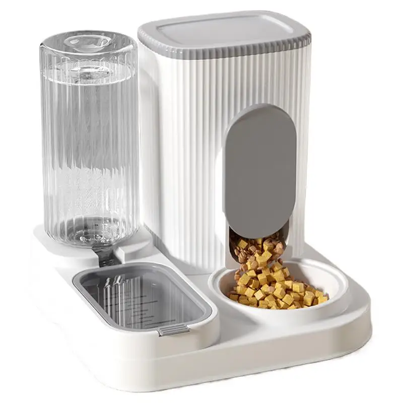 Automatic Cat Feeder Automatic Feeder Cat Dry Food Large Capacity Pet Supplies With Removable Food Bowl Water Bowl For Small
Automatic Cat Feeder Automatic Feeder Cat Dry Food Large Capacity Pet Supplies With Removable Food Bowl Water Bowl For Small