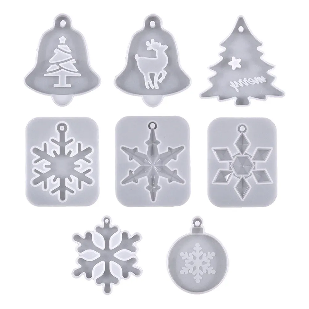 8pcs Christmas Tree Night Light Molds Silicone Pendant Making Mold DIY Epoxy Resin Craft Jewelry Accessories Components
8pcs Christmas Tree Night Light Molds Silicone Pendant Making Mold DIY Epoxy Resin Craft Jewelry Accessories Components