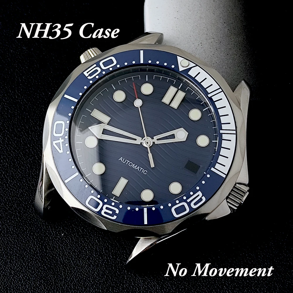 NH35 case men's watch custom logo case stainless steel case suitable for NH35 movement watch accessories
NH35 case men's watch custom logo case stainless steel case suitable for NH35 movement watch accessories