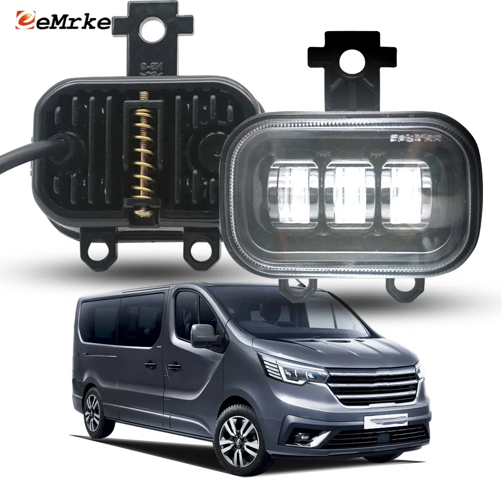Для Renault Trafic 2022 2023 2024 светодиодные противотуманные фары передняя фара с линзой 12 В DRL 40 Вт высокая мощность замена заводской белый/желтый
Для Renault Trafic 2022 2023 2024 светодиодные противотуманные фары передняя фара с линзой 12 В DRL 40 Вт высокая мощность замена заводской белый/желтый