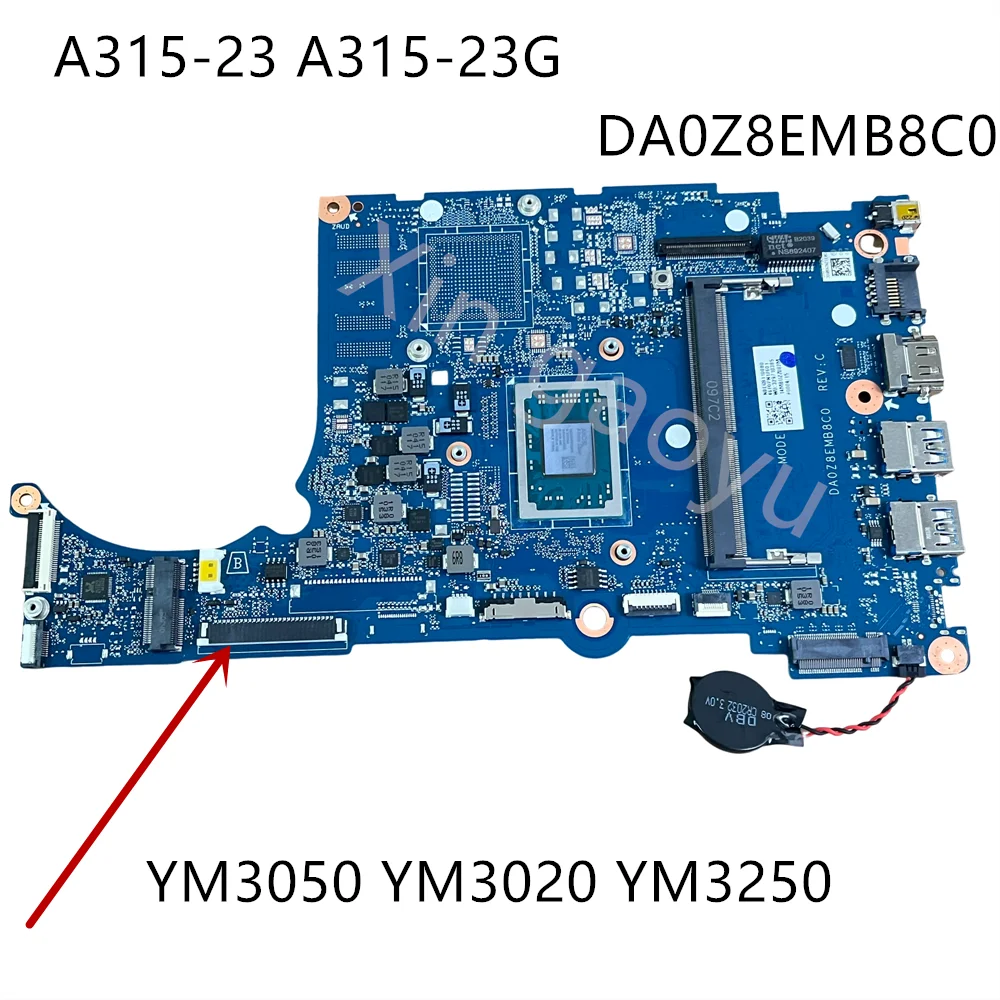 DA0Z8EMB8C0 Original For Acer Aspier A315-23 A315-23G Laptop Motherboard YM3050 YM3020 YM3250 100% Working
DA0Z8EMB8C0 Original For Acer Aspier A315-23 A315-23G Laptop Motherboard YM3050 YM3020 YM3250 100% Working