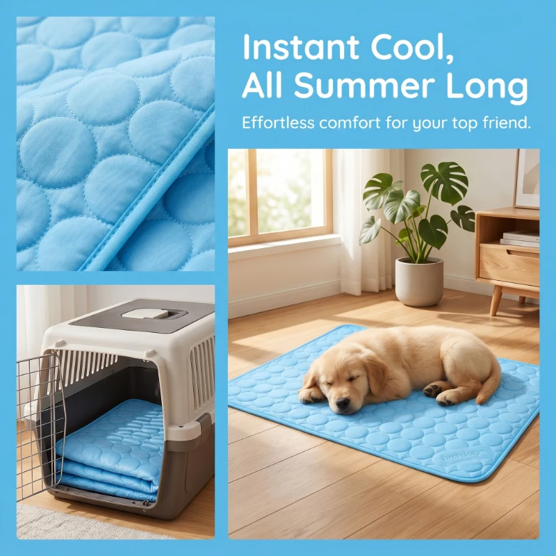 2pcs Washable Summer Cooling Dog Mat Breathable Sofa Car Pet Blanket Bed for Small Medium Large Dogs
2pcs Washable Summer Cooling Dog Mat Breathable Sofa Car Pet Blanket Bed for Small Medium Large Dogs