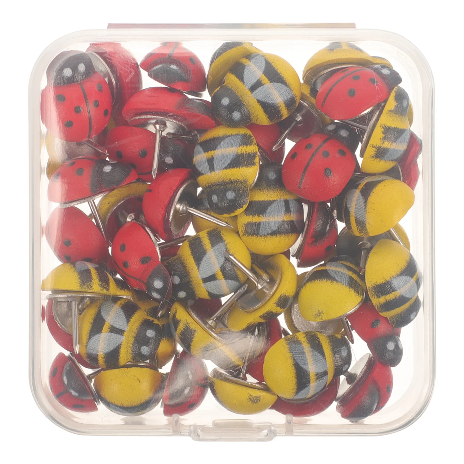 50 Pcs Thumbtack Animal Shaped Push Pin Cartoon Thumbtacks Desk Accessories for Women Home Accessory Map Supplies
50 Pcs Thumbtack Animal Shaped Push Pin Cartoon Thumbtacks Desk Accessories for Women Home Accessory Map Supplies
