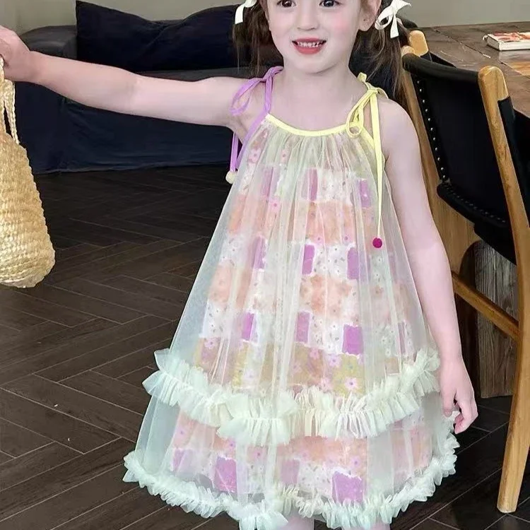 Girls Skirt 2025 Summer New Childrens Clothing Korean Style Girl Baby Romantic Dream Beach Vacation Wind Princess Skirt
Girls Skirt 2025 Summer New Childrens Clothing Korean Style Girl Baby Romantic Dream Beach Vacation Wind Princess Skirt