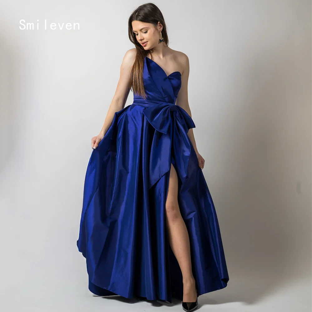Smileven Luxury A Line Prom Dress Halter Party Gowns Sexy Waist Cinching Side Silt Formal Occassion Dress Customized 2026
Smileven Luxury A Line Prom Dress Halter Party Gowns Sexy Waist Cinching Side Silt Formal Occassion Dress Customized 2026
