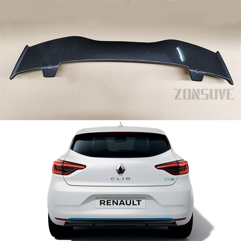 Спойлер для Renault Clio 2019-2023, комплект аксессуаров из АБС-пластика для крыши хэтчбека, заднего крыла
Спойлер для Renault Clio 2019-2023, комплект аксессуаров из АБС-пластика для крыши хэтчбека, заднего крыла
