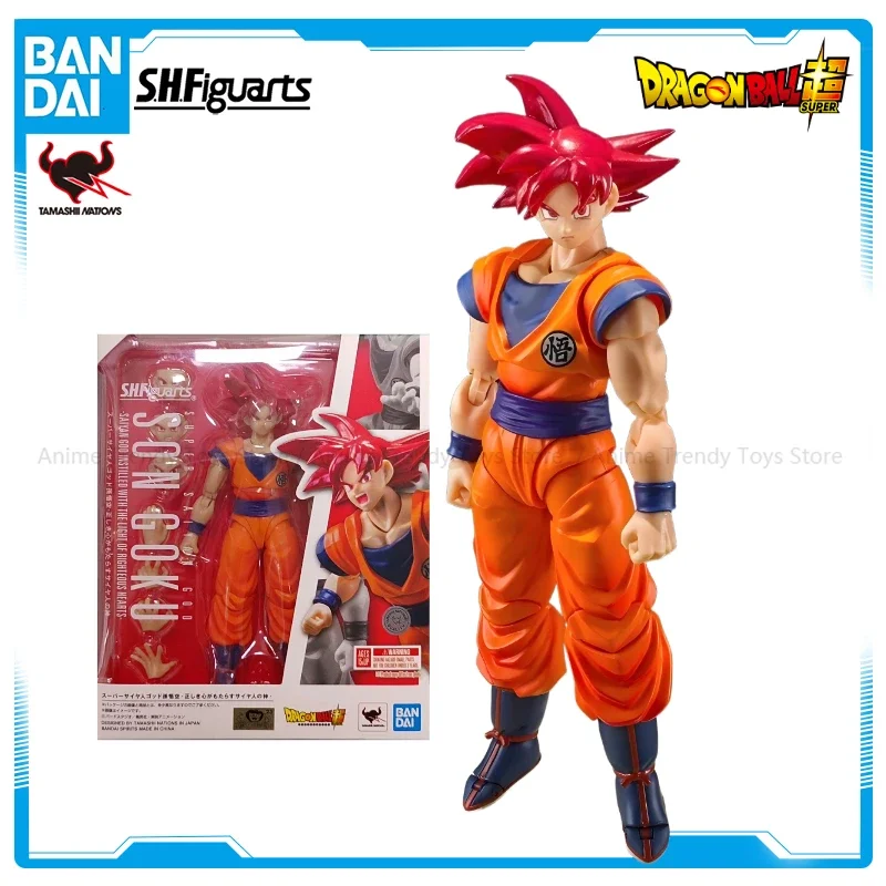 In Stock Bandai Dragon Ball S.H.Figuarts SHF Super Saiyan God Son Goku Action Figure Toys Model Gift WY
In Stock Bandai Dragon Ball S.H.Figuarts SHF Super Saiyan God Son Goku Action Figure Toys Model Gift WY