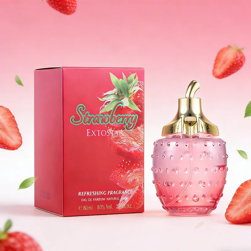 Strawberry Perfume Natural Fresh High-end Perfume Floral And Fruity Notes Daily Use Elegant Women' Romantic Date Eau De Toilette
Strawberry Perfume Natural Fresh High-end Perfume Floral And Fruity Notes Daily Use Elegant Women' Romantic Date Eau De Toilette