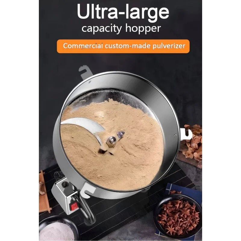 Almond Grinding Processing Chili Miller Crusher Small Price Factory To Dry Mill Steel Grinder For Powder Black Pepper
Almond Grinding Processing Chili Miller Crusher Small Price Factory To Dry Mill Steel Grinder For Powder Black Pepper