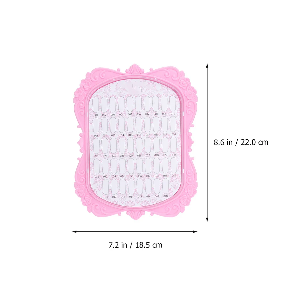 2Pcs Fake Nails Display Board Easy to Use with Clear Markings for Customer Selection Fake Nails Display Board Nail Salon Decor
2Pcs Fake Nails Display Board Easy to Use with Clear Markings for Customer Selection Fake Nails Display Board Nail Salon Decor
