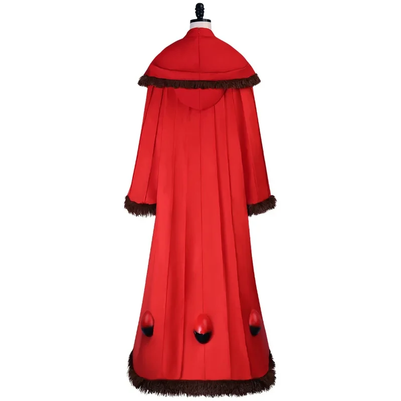 Euro 7 cos Padme Role Playing Red Long Dress Queen Robe Cloak Costume Halloween Carnival Dress Up
Euro 7 cos Padme Role Playing Red Long Dress Queen Robe Cloak Costume Halloween Carnival Dress Up