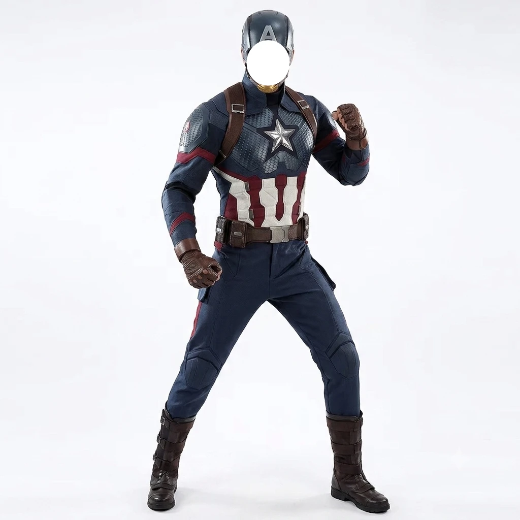 Bodysuit Armor Uniform Captain Steve Cosplay Costume Full Set Super hero Rogers For Men Halloween Comic Con Outfit Carnival
Bodysuit Armor Uniform Captain Steve Cosplay Costume Full Set Super hero Rogers For Men Halloween Comic Con Outfit Carnival