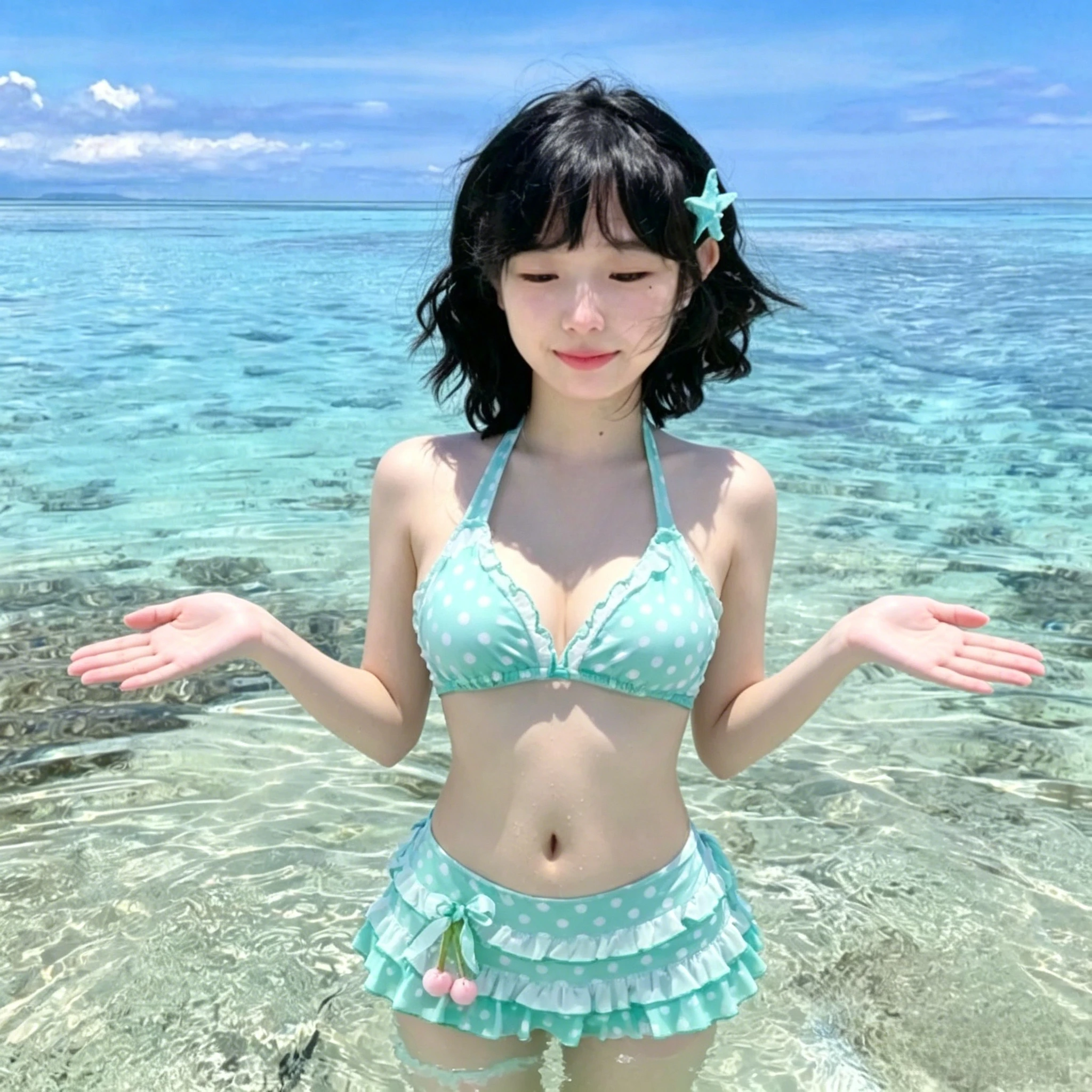 Sweet Summer 2 Piece Sets Women's Clothes Polka Dot Swimsuit Women High Waisted Halter Neck Bikini Holiday Push Up Beach Style
Sweet Summer 2 Piece Sets Women's Clothes Polka Dot Swimsuit Women High Waisted Halter Neck Bikini Holiday Push Up Beach Style