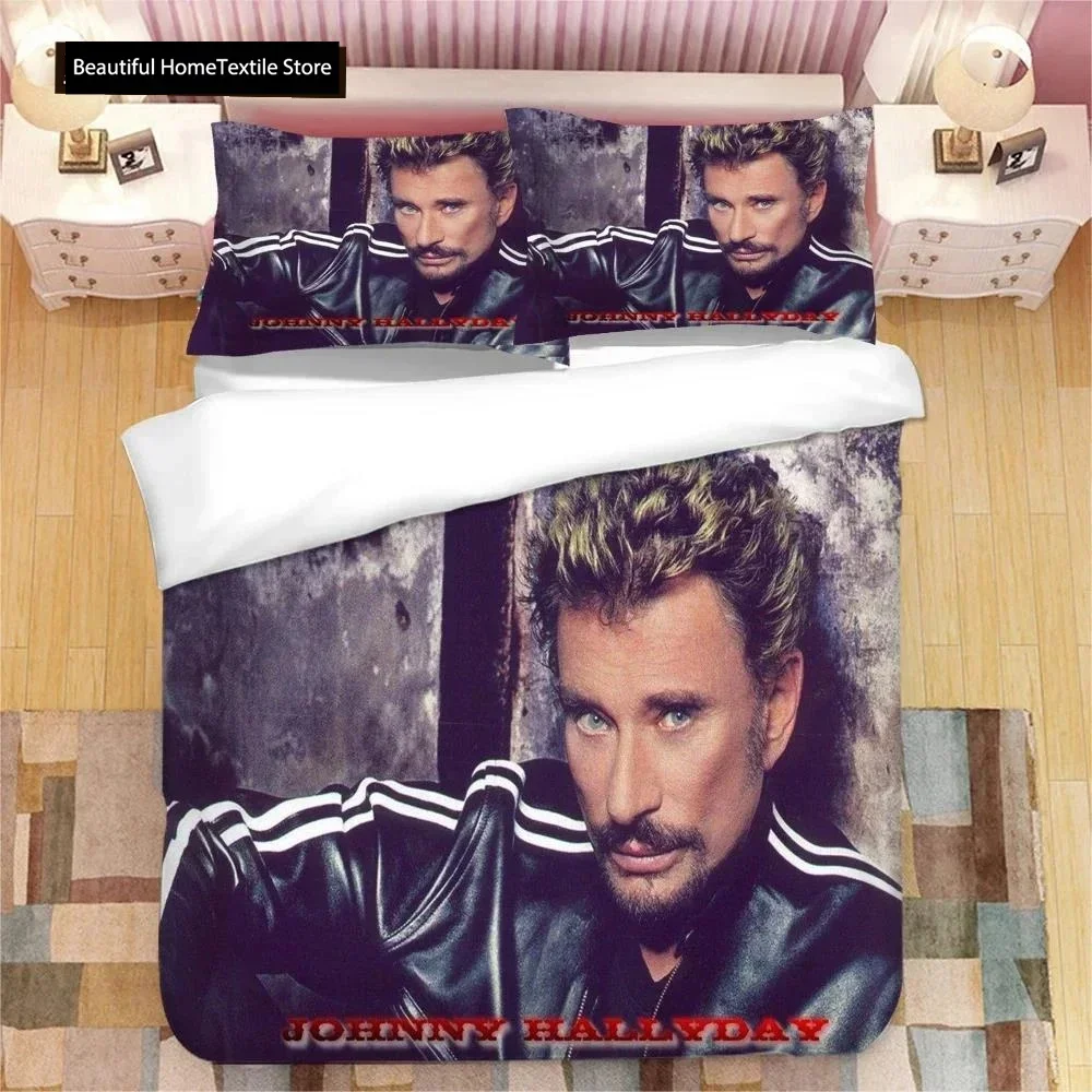 Роскошный новый комплект постельного белья Johnny Hallyday с 3D принтом, пододеяльник, чехлы для спальни, одинарный пододеяльник King Size, домашний текстиль
Роскошный новый комплект постельного белья Johnny Hallyday с 3D принтом, пододеяльник, чехлы для спальни, одинарный пододеяльник King Size, домашний текстиль